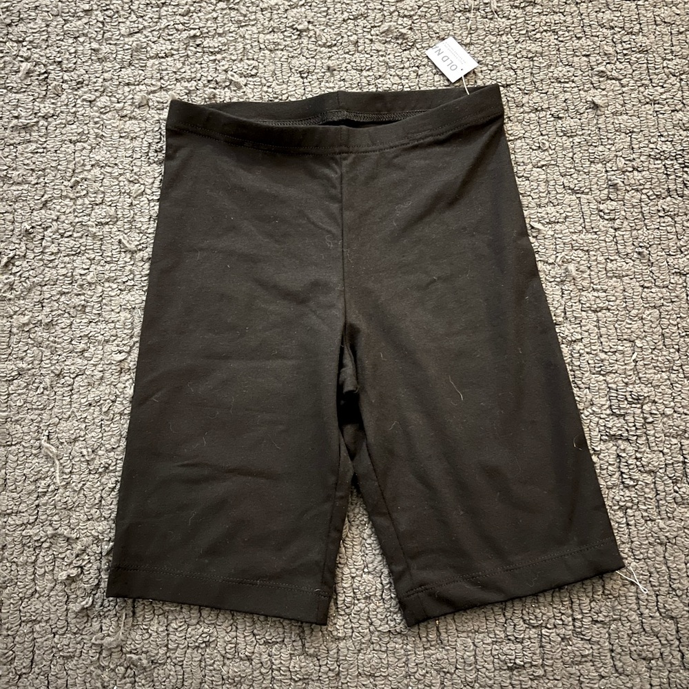 Youth Old Navy Biker Shorts XL (14-16)-Solid Black